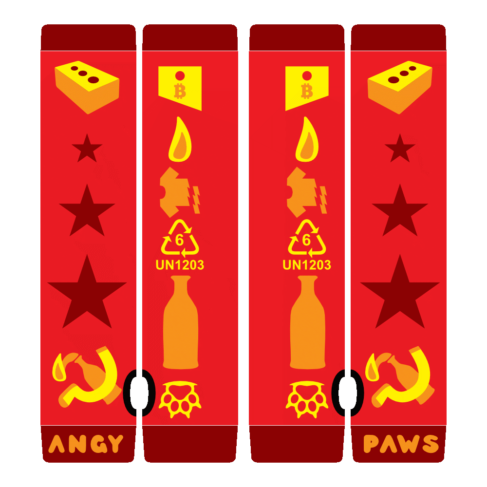 Socialist Teeth Arm Warmers