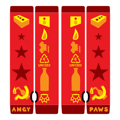 Socialist Teeth Arm Warmers