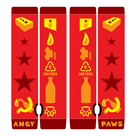Socialist Teeth Arm Warmers