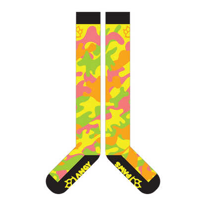 Calcetines Neon Camo
