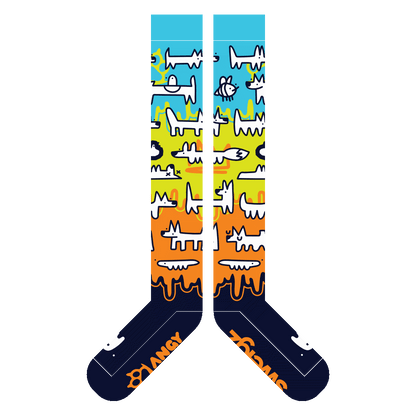 Pack of Idiots Knee Socks