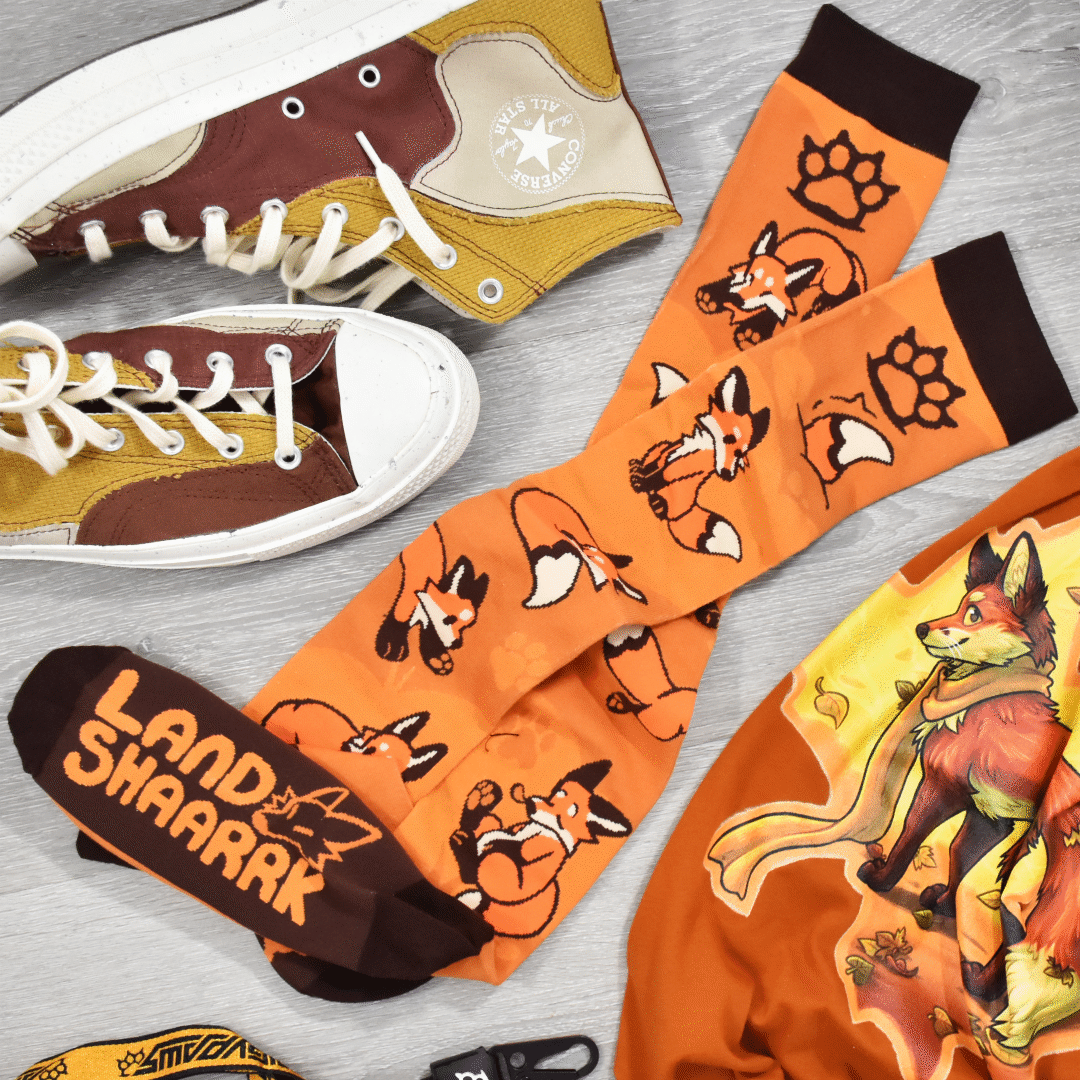 Autumn Fox Sockies