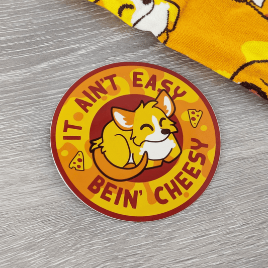 Easy Cheesy Sticker
