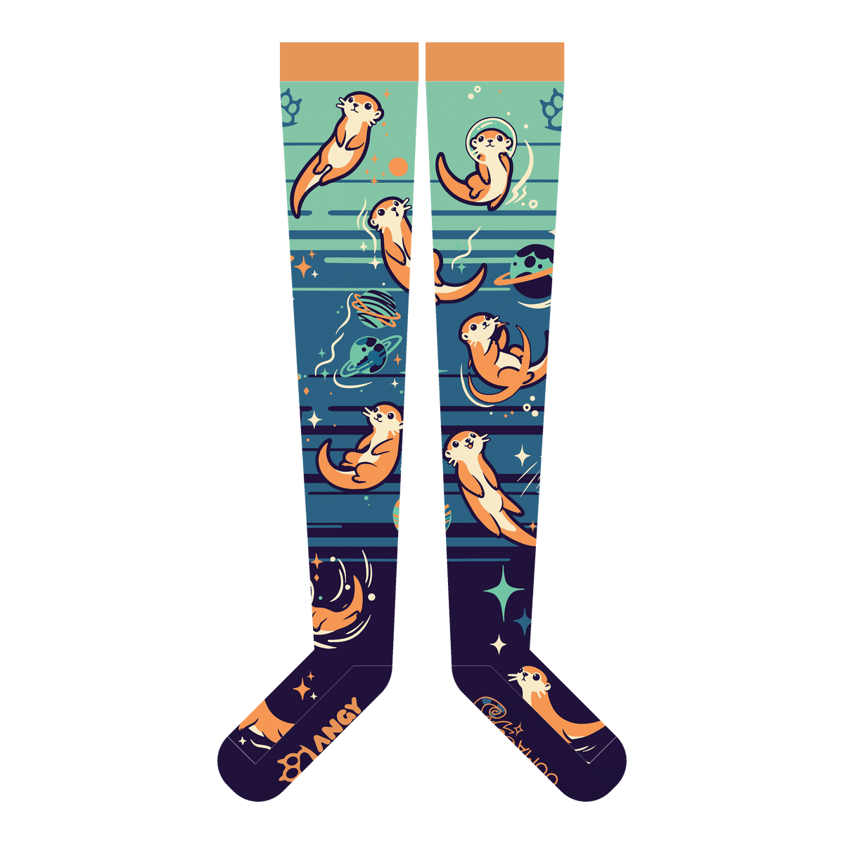Otterspace Thigh High Sockies