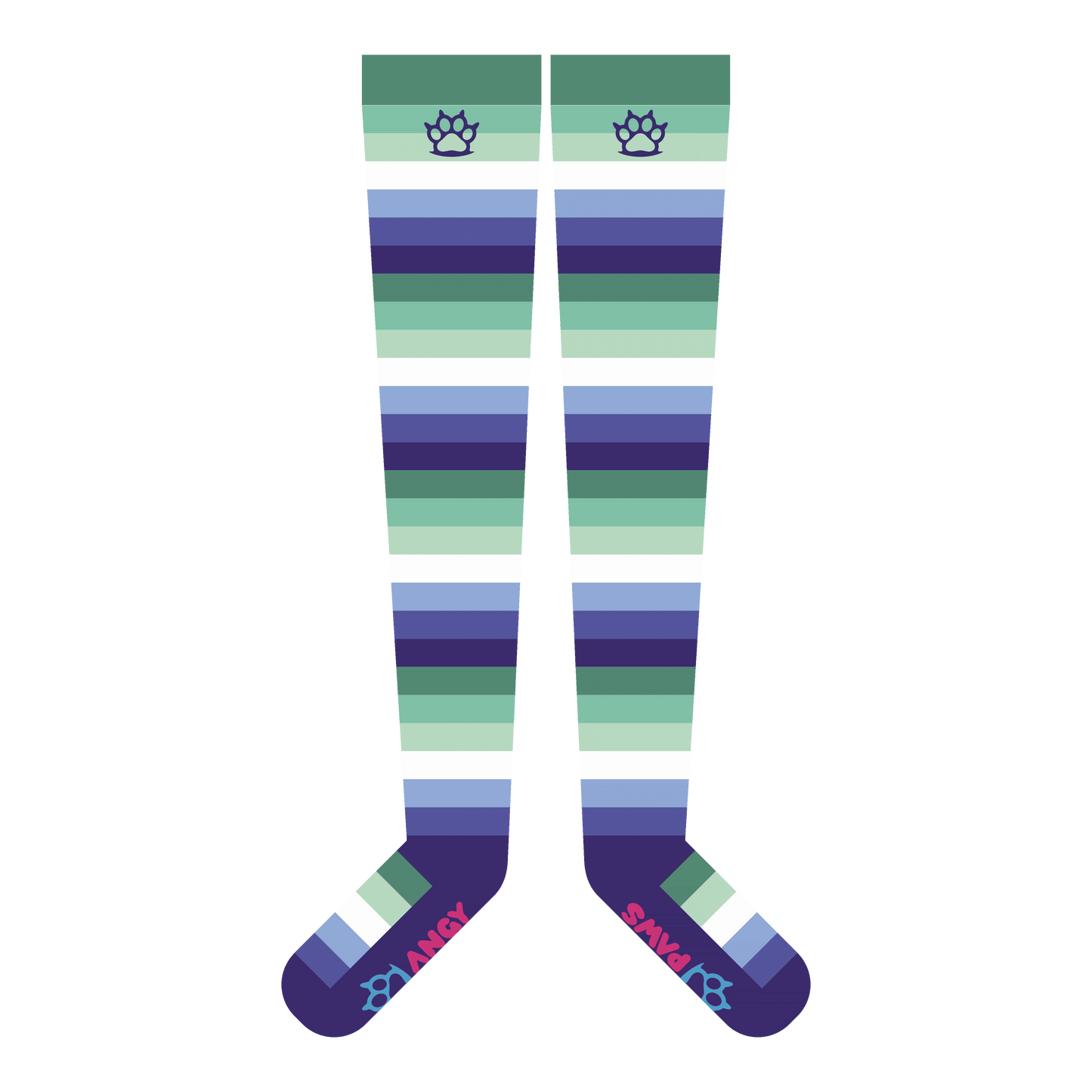 MLM Pride Thigh High Sockies