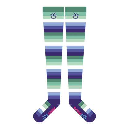 Chaussettes hautes fierté MLM