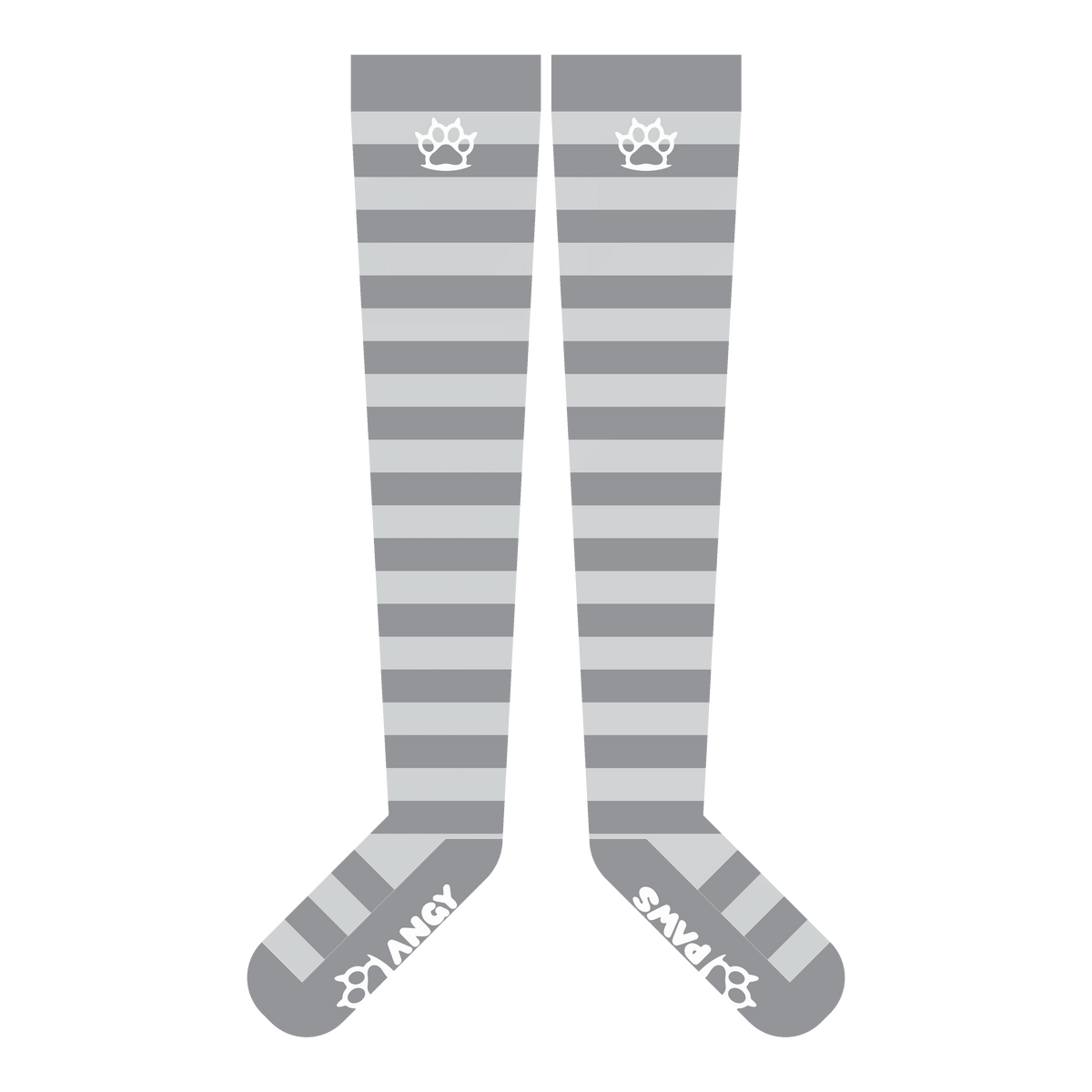 Sweatpants Thigh High Socks