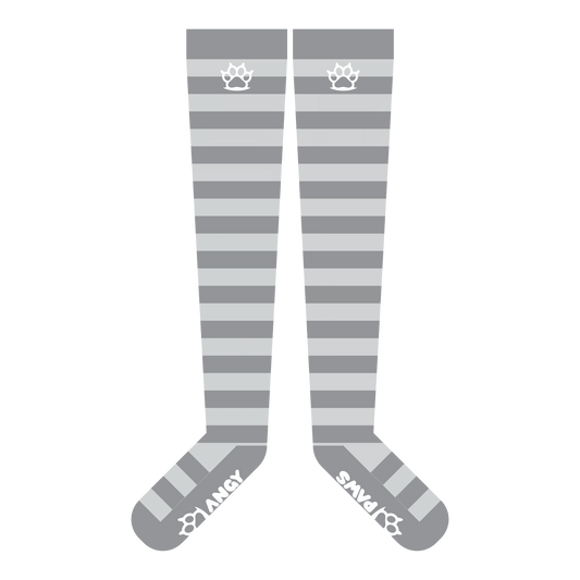 Sweatpants Thigh High Socks