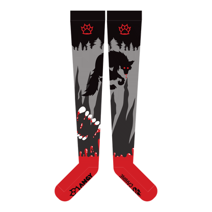 Cryptid Thigh High Socks