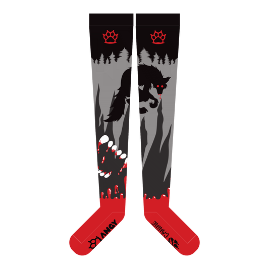 Cryptid Thigh High Socks