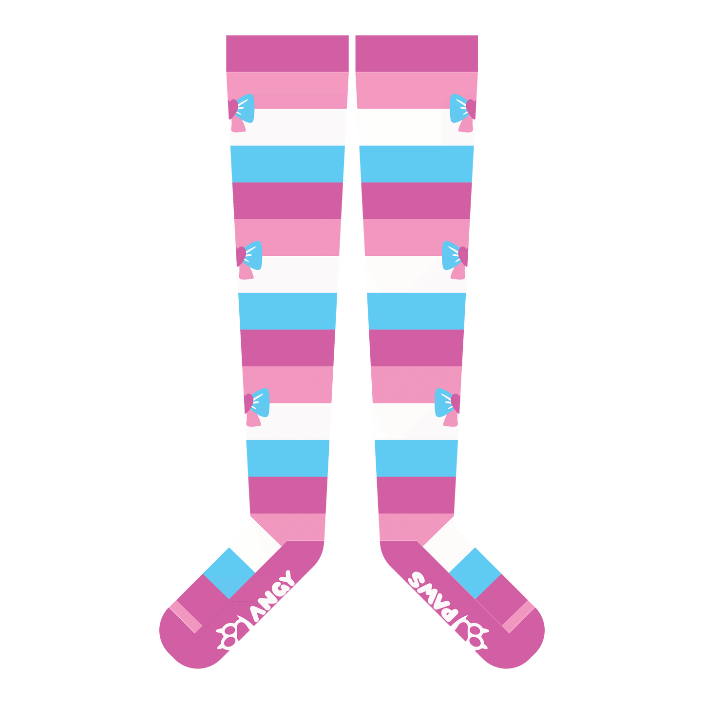 Femboy Pride Thigh High Sockies
