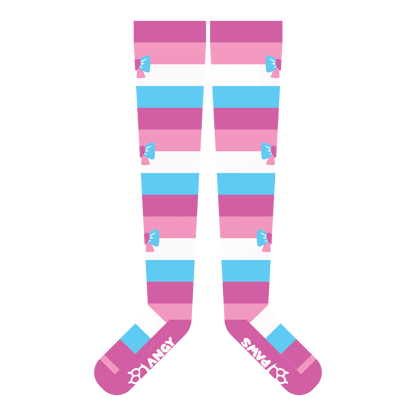 Chaussettes hautes Femboy Pride