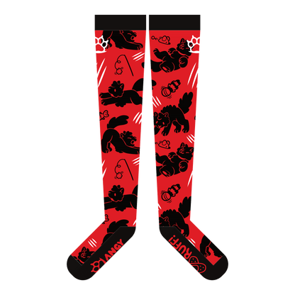 Vandal Thigh High Socks