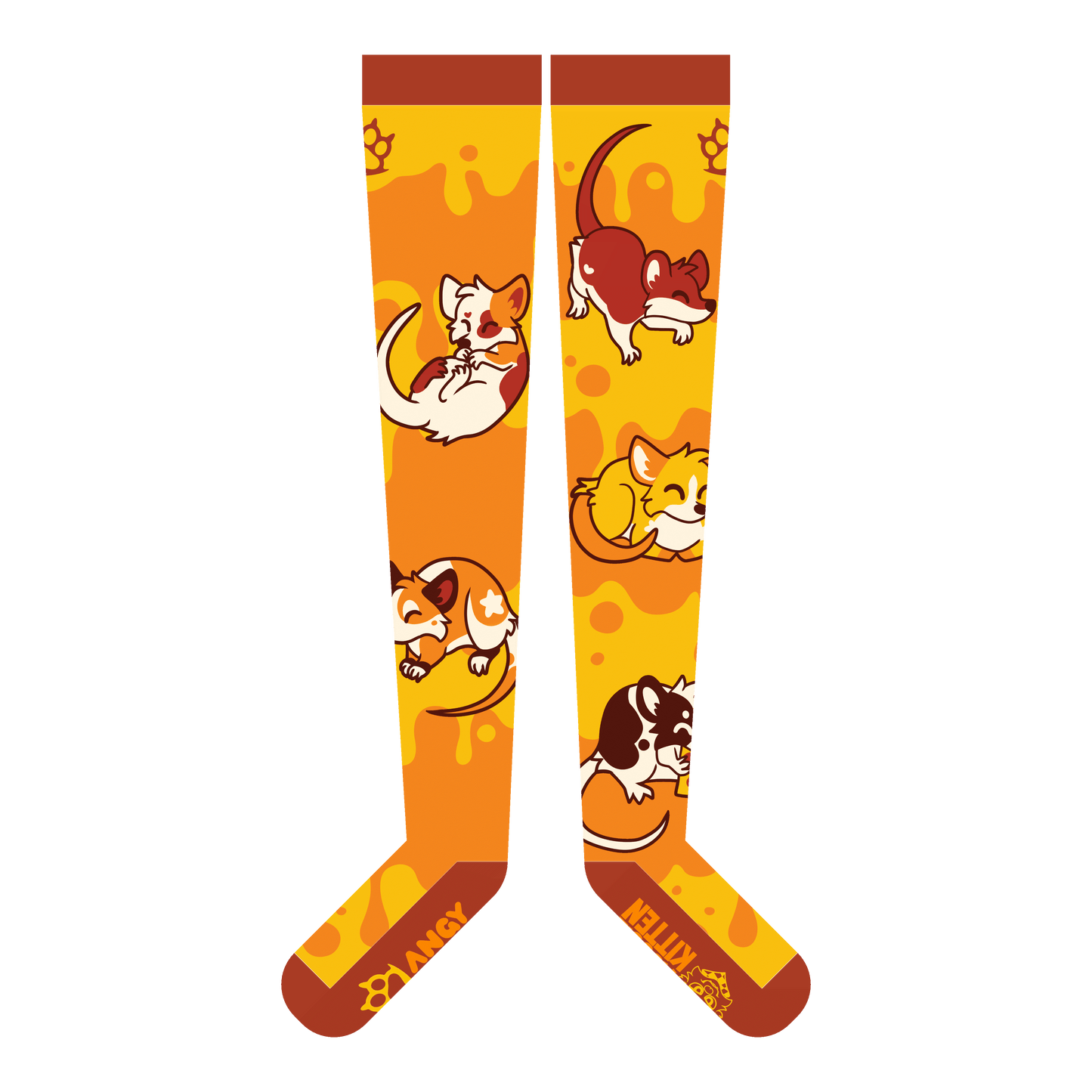 Easy Cheesy Thigh High Sockies