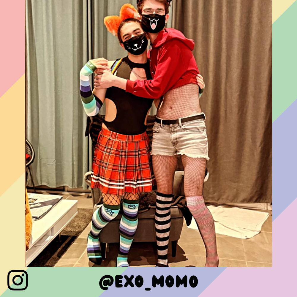 MLM (Gay) Pride Arm Warmers