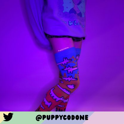 Pack of Idiots Knee Socks