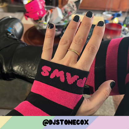 Pink vs Black Sockies