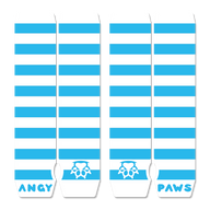 Light Blue vs White Arm Warmers