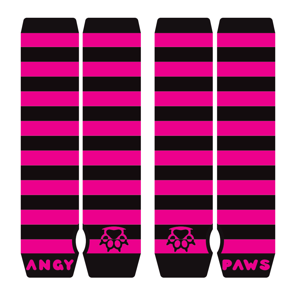 Pink vs Black Arm Warmers