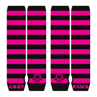 Pink vs Black Arm Warmers