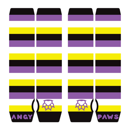 Enby Pride Arm Warmers