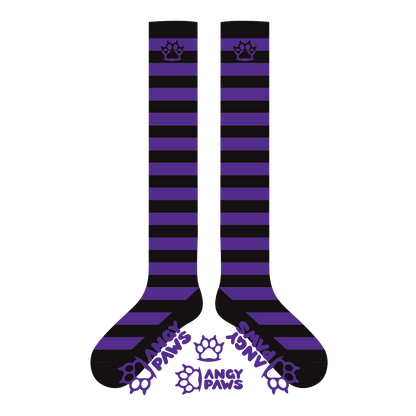 Purple vs Black Sockies