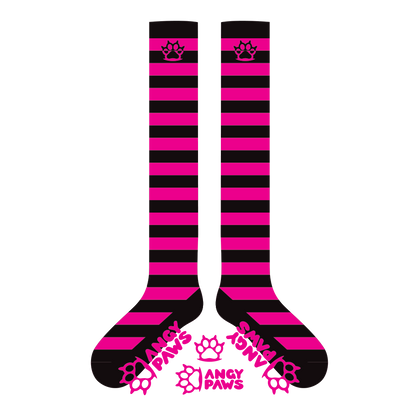 Pink vs Black Sockies
