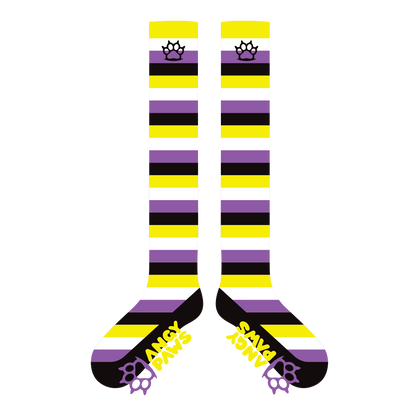 Enby Pride Sockies